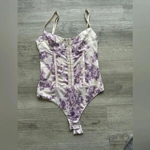 Intimately free people bodysuit Sz S very sexy and delicate